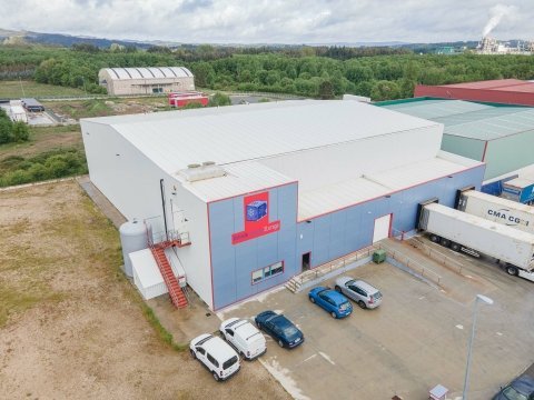 Almacén de productos congelados en Rábade (Lugo)